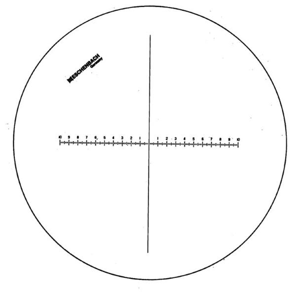 Eschenbach Präzisions-Skalenlupe Standardskala