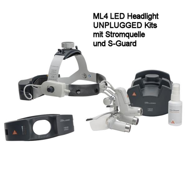 HEINE® HRP 4x / 340mm Binokularlupen - ML4 LED Headlight Kits