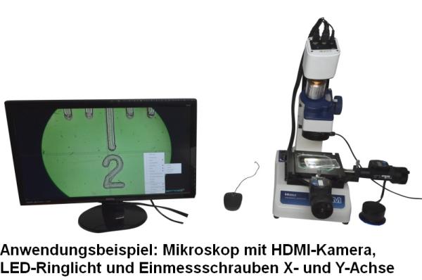 Mitutoyo -  HDMI USB Kamera Set für Mikroskop TM