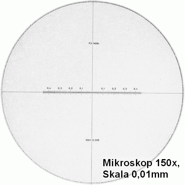 PEAK 2054-CIL Messmikroskop Alu-Standfuss 40x / 60x / 100 x / 150x / 200x /300x