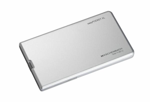 Eschenbach Taschenleuchtlupe LED (easyPocket) XL silber